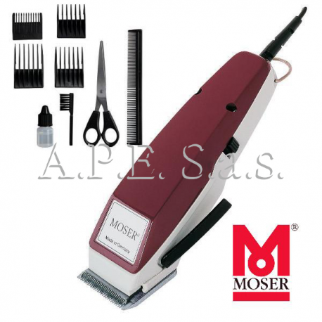 Tosatrice MOSER 1400 con accessori